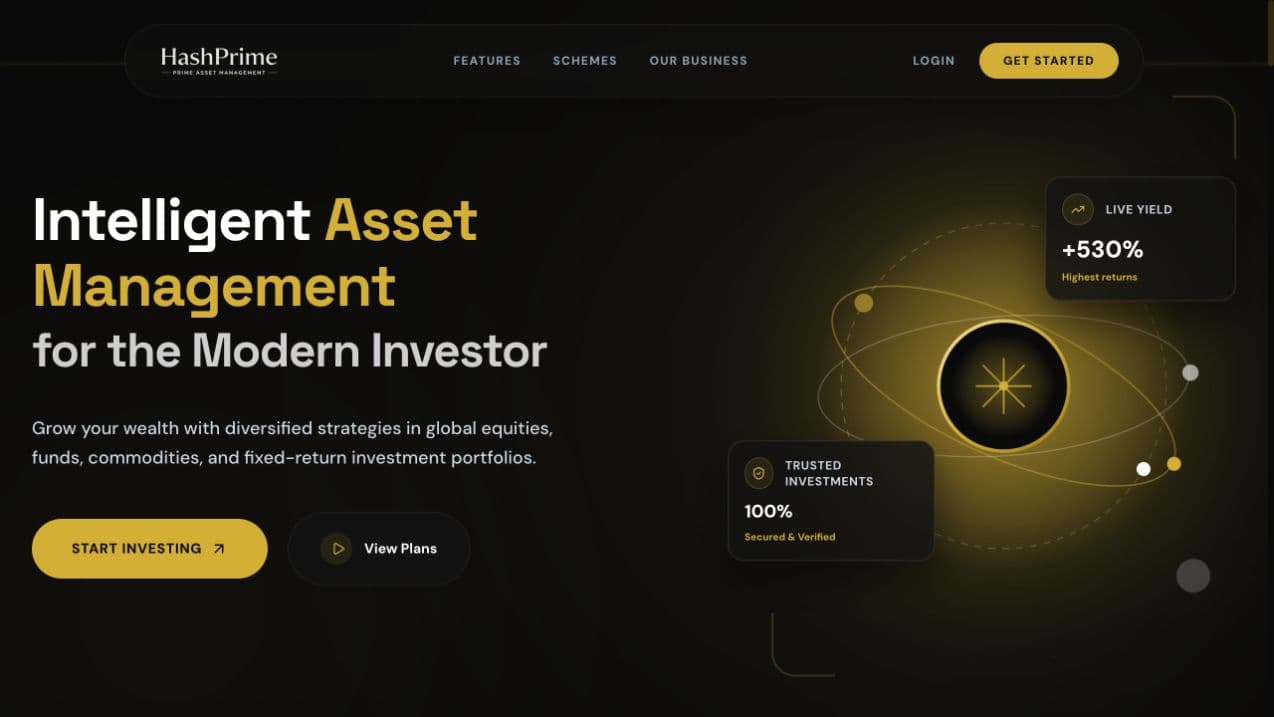 Hash Prime public homepage